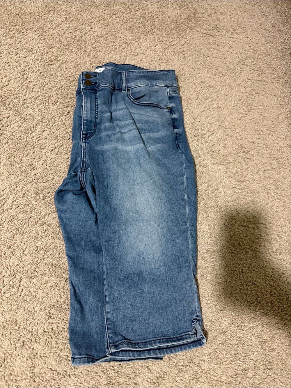 Lane Bryant Slim Straight Men's Jeans in Faded Blue